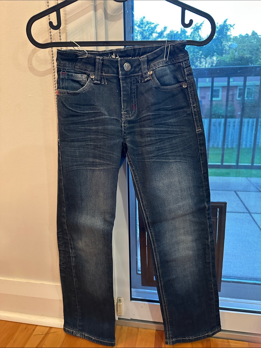 Parasuco Men’s Dark Wash Straight Jeans